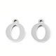201 Stainless Steel Charms STAS-N091-176O-P-1