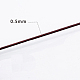 Benecreat 98 piedi 0.02 pollici (0.5 mm) 7 fili filo di perline di cocco marrone filo di perline filo di acciaio inossidabile rivestito di nylon per collana bracciale perline lavoro artigianale TWIR-BC0001-03B-01-4