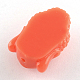 Perline di corallo tinto Buddha head sintetico X-CORA-R011-16-3