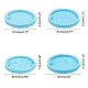 Kits de moules en silicone de dessous de verre de voiture bricolage DIY-OC0003-56-3