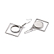 201 Stainless Steel Earring Hooks STAS-Z036-07P-2