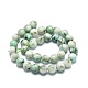 Chapelets de perles en chrysocolle naturelle G-E576-04A-2
