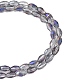 Electroplate Glass Beads Strands X-EGLA-J013-4x6mm-H04-4