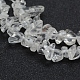 Chapelets de perles en cristal de quartz naturel G-P332-43-2