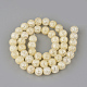 Chapelets de perles en quartz craquelé synthétique X-GLAA-S134-6mm-06-3