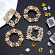 FINGERINSPIRE 4Pcs Elegant Rhinestone Crystal Metal Shoe Clips ALRI-FG0001-02-5
