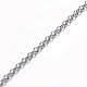 304 Stainless Steel Rolo Chains CHS-P002-06P-1MM-1