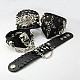 Bracelets punks de style mixte BJEW-G043-2-1
