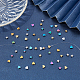 Perline di ematite sintetiche non magnetiche con placca di sunnyclue G-SC0002-15-4