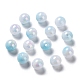 Perle acriliche opache bicolore SACR-P024-01B-W09-1