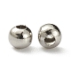 304 perles rondes cousues en acier inoxydable A-STAS-R032-3mm-2