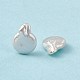 Perles de perles de keshi naturelles baroques PEAR-N020-L35-2