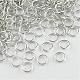 Aluminum Wire Open Jump Rings ALUM-R005-0.8x6-01-1