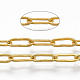 Brass Paperclip Chains X-CHC-S008-001A-G-2