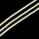Экологически чистые окрашенные круглые нейлоновые хлопковые шнуры с нитками OCOR-L001-821-302-1