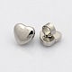304 charms de acero inoxidable de la diapositiva del corazón STAS-N021-03-9x10mm-1