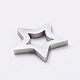 304 acero inoxidable anillos de unión para hacer joyas STAS-G215-25-P02-2
