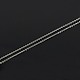 Halsketten aus rhodiniertem Sterlingsilber X-STER-M034-32B-3