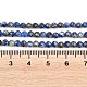 Natürlicher Lapislazuli Perlenstränge&nbsp;G-RM250104-A6-5