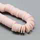 Chapelets de perle en pâte polymère manuel X-CLAY-T002-6mm-18-3