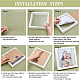 Wood Picture Frame DIY-WH0162-59A-3
