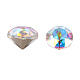 K9 cabujones de cristal de rhinestone RGLA-G005-10mm-001AB-1