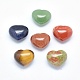 Натуральный и синтетический драгоценный камень сердце пальмовый камень DJEW-F005-06-1