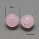 Imitation Jade Acrylic Beads X-SACR-S188-08mm-09-1