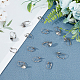 UNICRAFTALE 40Pcs 4 Style 304 Stainless Steel Leverback Earring Settings STAS-UN0021-59P-3