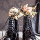 12 breloques de chaussures en alliage de style tibétain HJEW-AB00631-5