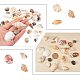 CHGCRAFT 1box about 500g Mixed Ocean Sea Shells Natural Seashells Spiral Shell Beads for Fish Tank Home Decor Beach Theme Party Candle Making Wedding Decor IY Crafts BSHE-PH0003-03-6