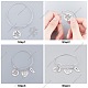 Kit per la creazione di braccialetti a tema di parole fai-da-te sunnyclue DIY-SC0011-33-4