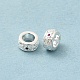 Perles de zircone cubique de placage de rack en laiton KK-K273-15S-1
