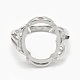 925 Sterling Silver Claw Prong Ring Settings STER-E061-50P-3