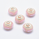 Perles européennes artisanales en pâte de polymère CLAY-K002-A38-1