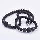 Natural Gemstone Beaded Necklaces & Stretch Bracelets Jewelry Sets SJEW-JS00918-2