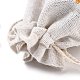Bolsas de almacenamiento de tela de algodón de navidad ABAG-M004-02D-4