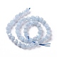 Chapelets de perles en aigue-marine naturelle G-P488-03B-3