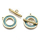 201 Stainless Steel Toggle Clasps STAS-R115-14C-G-2