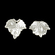Colgantes de perlas de imitación de plástico de abs hoja X-OACR-R016-43-1