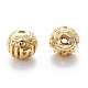 Alloy Hollow Beads PALLOY-P238-04G-RS-3