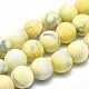 Chapelets de perles de howlite naturelle G-I224-04-8mm-2