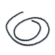 Perline malachite naturali fili G-G803-18-3mm-2
