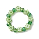 Bagues extensibles en perles de verre pour femmes RJEW-JR00595-3