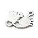 304 Stainless Steel Charms STAS-K270-02P-2