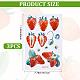 Adesivi decorativi di frutta autoadesivi in pvc DIY-WH0304-806-2