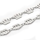 304 cadenas de eslabones de corona de acero inoxidable CHS-F015-01P-1