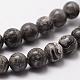 Natural Map Stone/Picasso Stone/Picasso Jasper Bead Strands G-D840-60-8mm-5