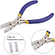 BENECREAT Double Nylon Jaw Pliers Jewelry Plier With Replacement Jaws PT-BC0002-13-3