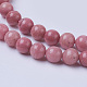Chapelets de perles en rhodonite naturelle G-F567-4mm-3